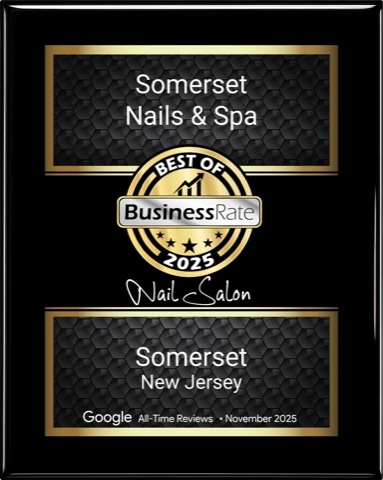 BusinessRate Best of 2025 award, Nail Salon, Somerset, New Jersey