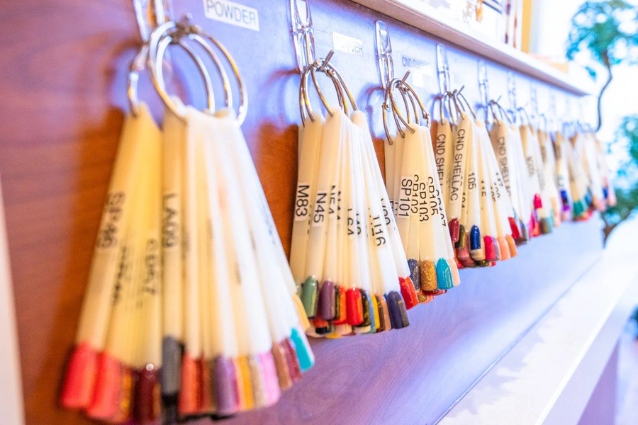 Color sample sticks